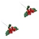 thumbnail image 1 of Ounissouiy Navidad Bayas Ramas Decorativas Vacaciones Festival Atmósferas Navidad Inserción Fondo Decoración Rama Única Sucursal única 2Conjunto, 1 of 6