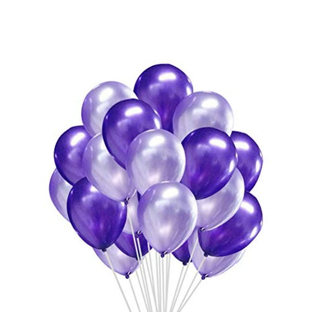 Ballons pastel, Ballons en latex couleur, Décoration d'anniversaire, Violet