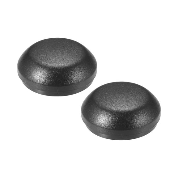 Unique Bargains 2pcs Front Windshield Wiper Arm Nut Cover Cap Black Fit for Jeep Compass 2017-2022