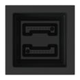 thumbnail image 5 of Mayne Fairfield 20" x 20" x 20" Square Black Self Watering Plastic Planter, 5 of 14