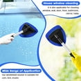 thumbnail image 6 of 6 Pcs Car Windshield Cleaner Tool Kit with Extendable Handle, Microfiber Towel Pads, Brush, Empty Spray Bottle for Auto Glass Wiper Suvs Rvs & Home Windows(multicolored）, 6 of 7