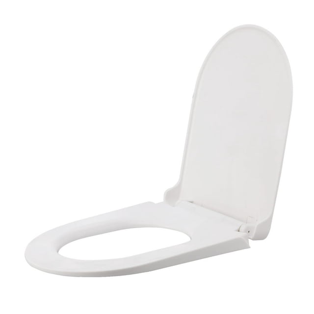Toilet Seat Slow-Close Compression And Wear Resistance Square U Shape Thickening Silent Slow Down Pp Uf Board