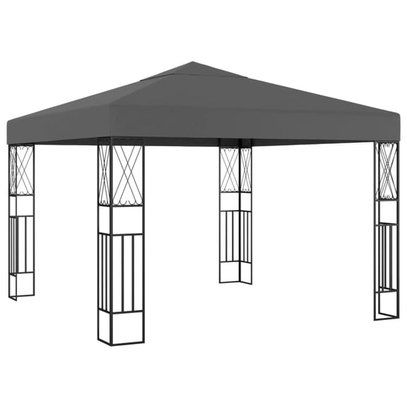 Casafoyer Gazebo 9.8x9.8 Anthracite Fabric