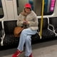 thumbnail image 4 of Abrigo de piel esponjosa degradada para mujer, chaqueta de piel de zorro sintética con cuello de piel grande de lujo, abrigos para mujer 2024, 4 of 5