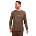 thumbnail image 3 of VORTEX Adult Male Full-Tine Performance Grid T-Shirt, Color: Morel, Size: M, 3 of 4