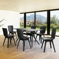 thumbnail image 1 of Compamia Mio 7 Piece Dining Set in Black, 1 of 3