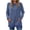 Blue, variant on Tunic Tops to Wear with Leggings Long Sleeve Crew Neck T Shirts Casual Loose Fit Khaki L