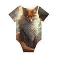 thumbnail image 6 of Sigee Mystic Fox With Halo for Baby Unisex Baby Cotton Short-Sleeve Bodysuits Soft Cotton, Breathable-3 Months, 6 of 7