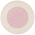 thumbnail image 2 of Safavieh Easy Care Anselmo Bordered Area Rug, Ivory/Pink, 6' x 6' Round, 2 of 7