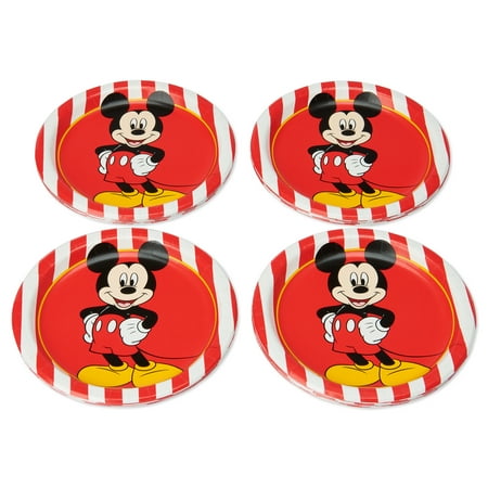 American Greetings Mickey Mouse Paper Dessert Plates, (Best Mickey Mantle Cards)