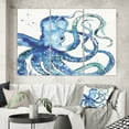thumbnail image 2 of Designart - Blue Deep Sea VIII - Coastal Premium Canvas Wall Art, 2 of 2
