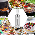thumbnail image 5 of Glass Olive Oil Dispenser Bottle With Silicone Brush 2 In 1, Silicone Dropper Measuring Oil Dispenser Bottle for Kitchen Cooking, Frying, Baking, BBQ Pancake, Air Fryer, Marinating150ML, 5 of 5