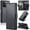 Black, variant on ETFAST Leather Phone Case Wallet With Card Holder Zipper For Xiaomi Poco X6 5G High Quality Leather Phone Case