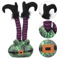 thumbnail image 2 of FELTECHELECTR Accesorio de fotografía para decoración de piernas de Halloween con rayas y patas invertidas, 2 of 3