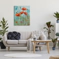 thumbnail image 3 of Stupell Industries Poppy Meadow on Blue Botanical & Floral Painting Gallery Wrapped Canvas Art Print Wall Art, 30 x 40, 3 of 8