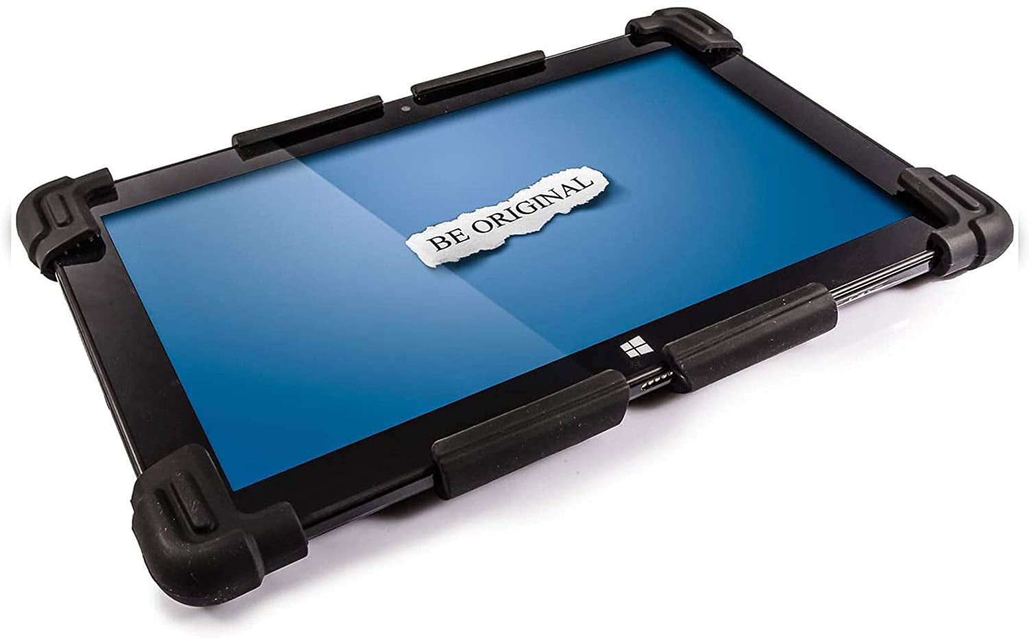 Universal Tablet PC Silicone Gel Case for 10" to 12.5" - Suitable for 10", 10.1", 10.6", 11.1", 11.6", 12" Tablet PCs (Black)