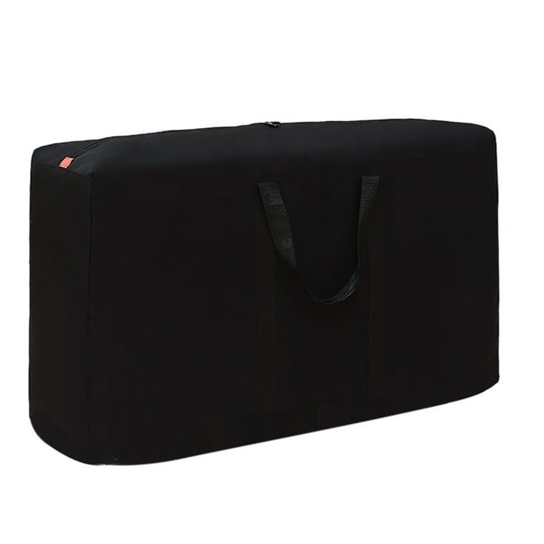 Bolsas grandes para guardar ropa de 100 L, plegables, con cremalleras, organizadores de ropa resistentes para ropa de cama, mantas y edredones. Cierre de cremallera reforzado y resistente para el