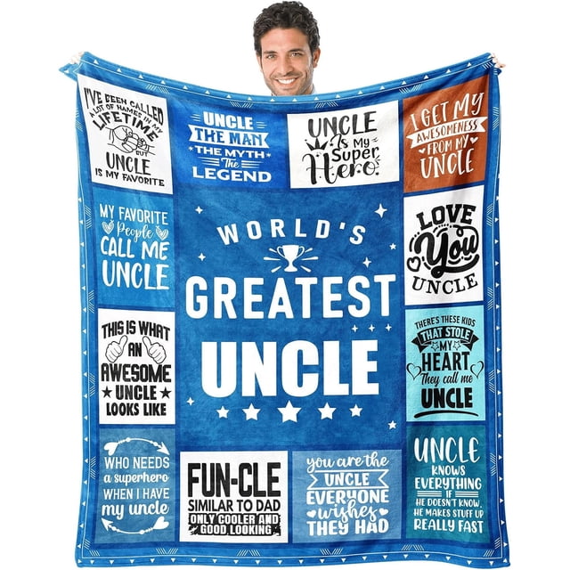 LHSHID Papa Blanket Gifts for Papa on Fathers Day from Grandkids World''s Greatest Papa Soft Throw Blanket Christmas Birthday Present for Papa 40x50in