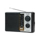 thumbnail image 1 of Receptor de radio AM/FM/TV/SW Conector de 3,5 mm 5 bandas Altavoz de radio meteorológica con antena Universal Accesorios Electrónicos, 1 of 7