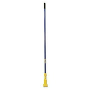 Rubbermaid Commercial Gripper Fiberglass Mop Handle, 60", Blue/Yellow