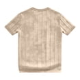 thumbnail image 4 of Men's T-Shirts Short Sleeve Crewneck Knit Shirts Summer Ribbed Textured Tee Shirts Beige XL, 4 of 4