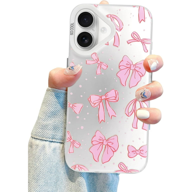 Coquette Bow Phone Case for iPhone 12, Cute Pink Ribbon Bow Aesthetic Case for Women Girls - Pink - Walmart.com Coquette Bow Phone Case for iPhone 12, Cute Pink Ribbon Bow Aesthetic Case for Women Girls - Pink - Walmart.com