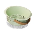 thumbnail image 2 of WeiLaiKeQi Party Beverage Bin Portable Beverage Chilling Tub for Parties Pub Restaurant Green and Basket, 2 of 9