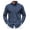 Denim Blue, variant on Mens Dress Shirts Casual Button Down Shirt Long Sleeve Untuckit Shirts for Men
