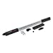 thumbnail image 3 of Lippert Components Screen Door Push Bar 2021000090 Single Bar Style; Adjustable From 26 Inch To 30 Inch Width Doors; Black/Silver, 3 of 15