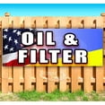 thumbnail image 1 of Oil & Filter 13 oz Vinyl Banner With Metal Grommets, 1 of 4