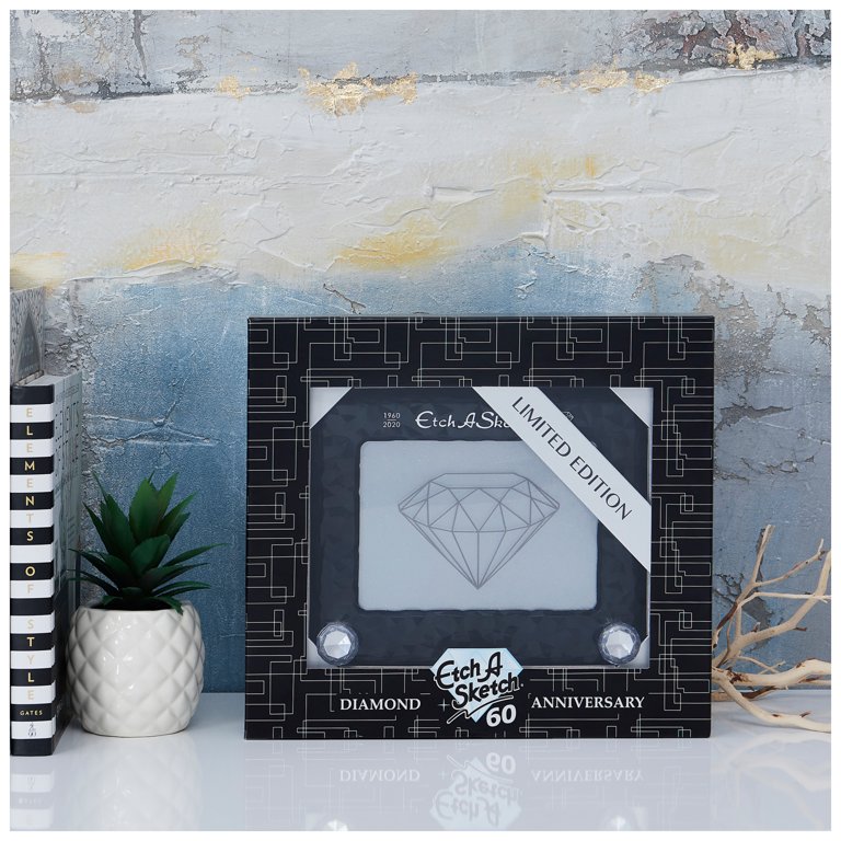 Etch A Sketch Classic, 60th Anniversary Diamond Edition with