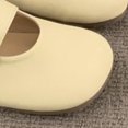 thumbnail image 3 of Zapatos de Mujer Correa Ancha Simple Liso Lindo Elegante Elegante Antideslizante Suela Suave Retro Pisos Regalo, 3 of 8