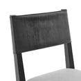 thumbnail image 6 of New Pacific Direct Kylo Faux Leather/Linen Dining Side Chair, (Set of 2), 6 of 11