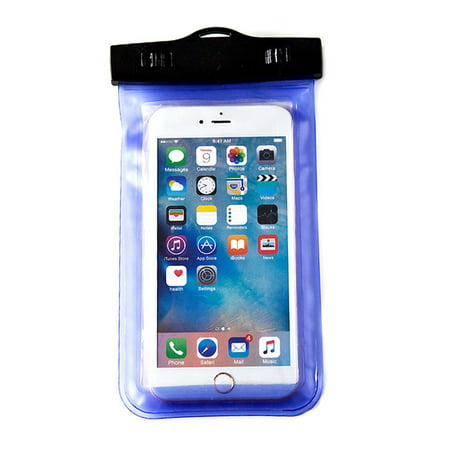 Waterproof Clear Sensitive PVC Touch Screen Phone Case for Smartphones up to 5.8