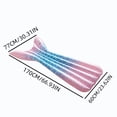 thumbnail image 3 of Cadancy Pool Floats Inflatable Shark Mouth Mesh Hammock Water Lounger Mermaid Tail Design Foldable Swimming Pool Summer Beach Party Accessories Floating Chair, 3 of 7