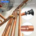 thumbnail image 4 of BeesClover 5 Pcs Air Conditioner Copper Tube Expander 5 Sizes Wear-resistant Swaging Tool Drill Bit Pipe Flaring Set, 4 of 8