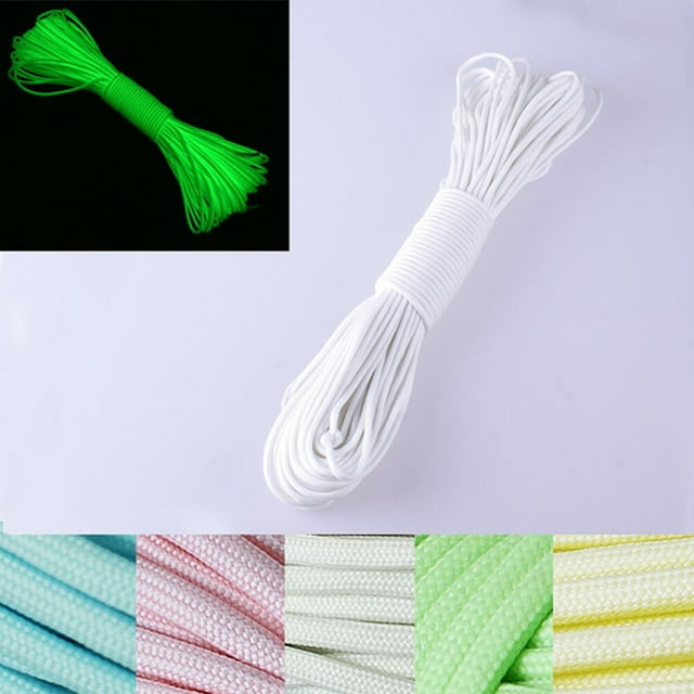 FELTECHELECTR 5 Pcs Corde Parachute Réfléchissante Corde Parapluie Couleurs Assorties Polyester