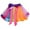 Multicolour, variant on Layered Ballet Tulle Rainbow Tutu Skirt for Little Girls Dress Up with Colorful Bows(Dark Purple,2-3 Years)