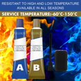 thumbnail image 3 of AB Glue Casting Glue Steel Metal Glass Ceramics Welding Trachoma Stomatal Crackle Repair Adhesive Industrial Repair Glue 25+25g, 3 of 5