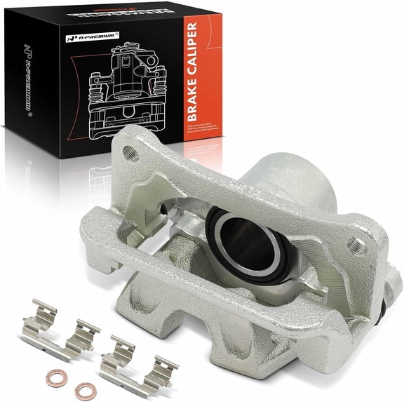 A-Premium Brake Caliper Assembly Compatible with Hyundai Genesis 2012-2016 Genesis G80 2017-2018 Kia K900 2016-2017 Rear Left Driver Side