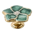 thumbnail image 3 of Poignées de Porte en Émail Doré+vert, 3 of 9