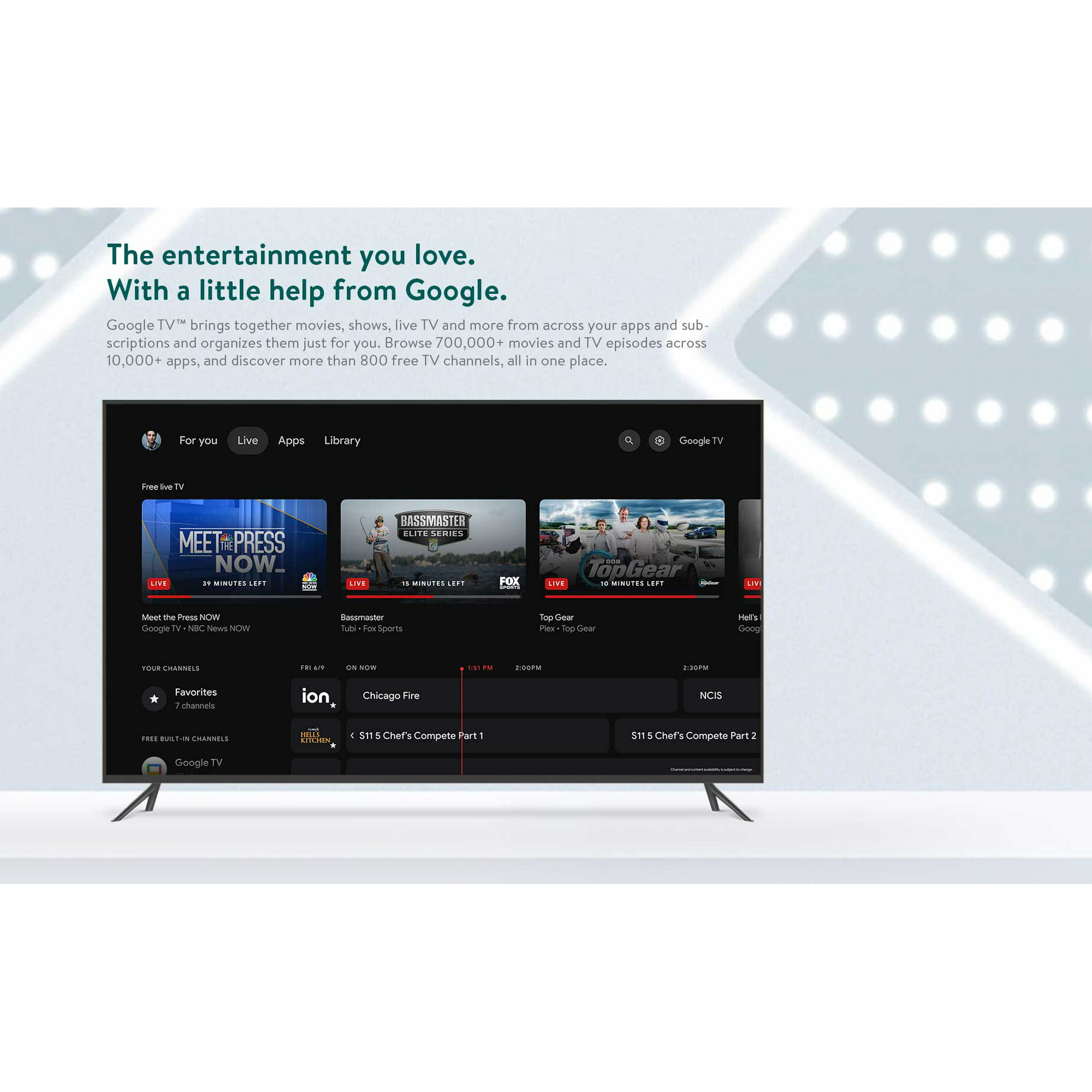 onn. Google TV 4K Streaming Box (New, 2023), 4K UHD resolution