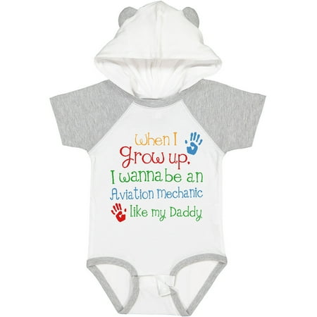 

Inktastic Aviation Mechanic Like Daddy Gift Baby Boy or Baby Girl Bodysuit