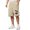 Beige, variant on WILLBEST Men's Swimwear Men's Summer Fashion Beach Shorts with Tree Print Casual Athletic Shorts For Ocean Activities and Outdoor Sports