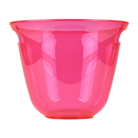 Mainstays Summer Neon Acrylic Round Beverage Tub, Pink