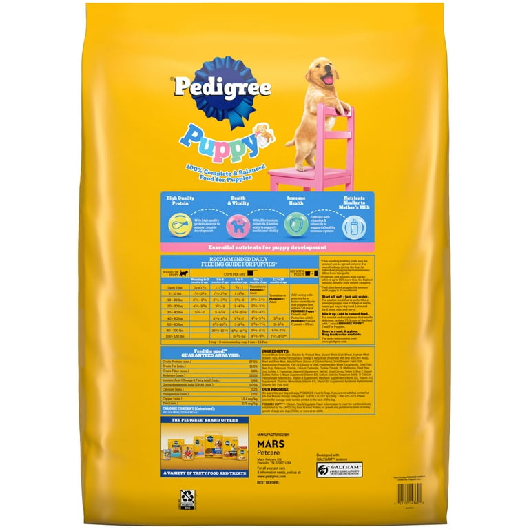 Pedigree puppy growth and protection hotsell