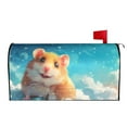 thumbnail image 3 of Fotbe Cloud Cute Hamster Mailbox Covers Post Letter Box Cover Garden Decor Standard Size-21x18 in, 3 of 9