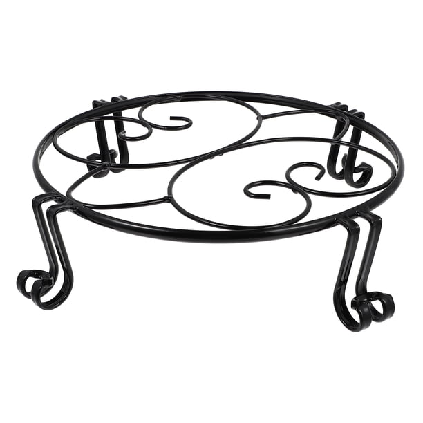 1 soporte de metal para macetas, soporte para bonsáis y plantas en maceta para balcón.