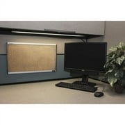 AbilityOne 7195016222141 SKILCRAFT Quartet Cubicle Cork Board, 24 x 14, Aluminum Frame,Each