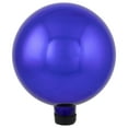 thumbnail image 3 of Northlight Mirrored Glass Outdoor Garden Gazing Ball - 10" - Blue, 3 of 5